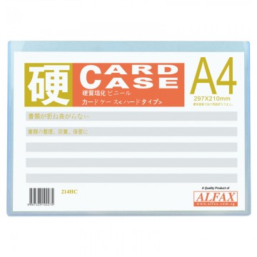 ALFAX 214HC Hard Card Case A4