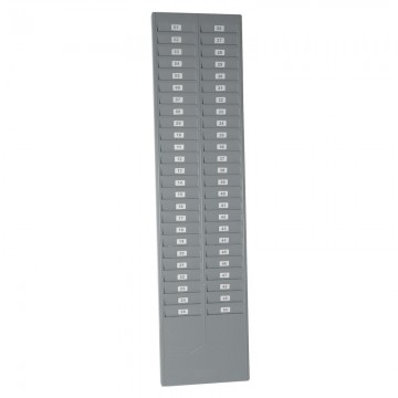 ALFAX CR9886 Time Card Rack for 50's Grey