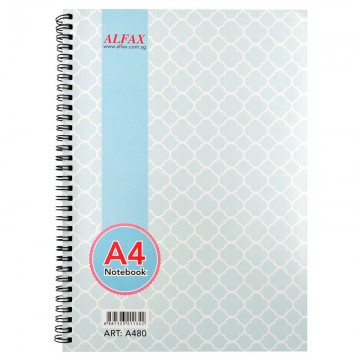 ALFAX A480 Ring Note Book A4 80Pages