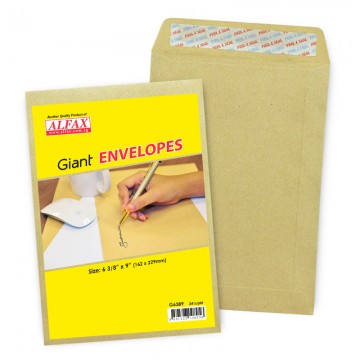 ALFAX Giant P&S Envelope 6 3/8x9" 24's
