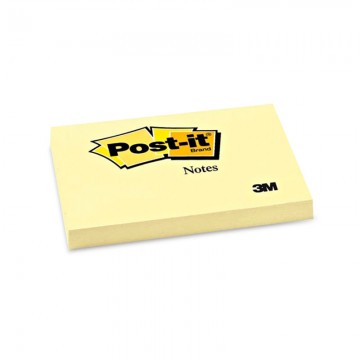 3M 657YE Post-it Notes 3"x4" Yellow