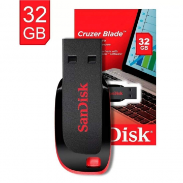 SANDISK SDCZ50032GB35 Cruzer Blade USB2.0 Flash Driver 32GB