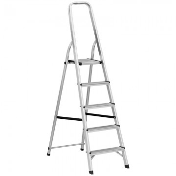 ALFAX 5 Step Aluminum Folding Ladder AL0105A