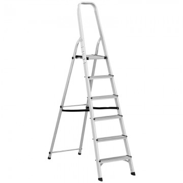 ALFAX 6 Step Aluminum Folding Ladder AL0106A
