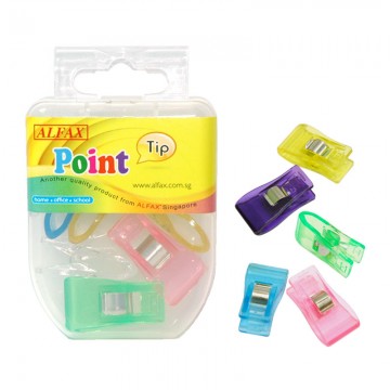 ALFAX PT608 Crystal Clip 20mm 6's