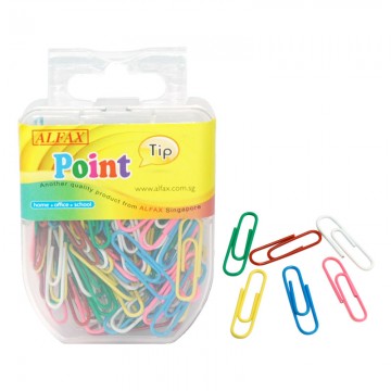 ALFAX PT610 Colour Paper Clip 33mm 80's