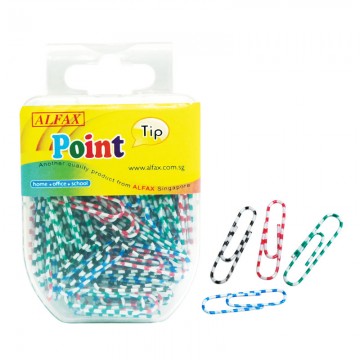 ALFAX PT614 Zebra Paper Clip 50mm 40's