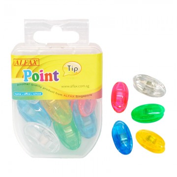 ALFAX PT617 Oval Crystal Clip 8's