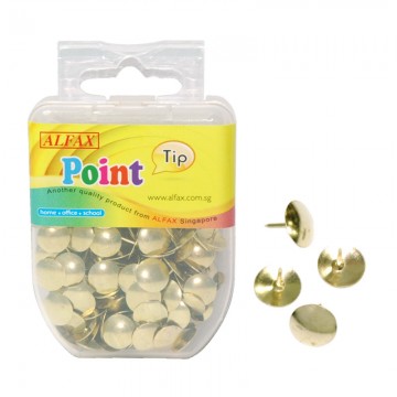 ALFAX PT642 Brass Plated Thum Tack 160's