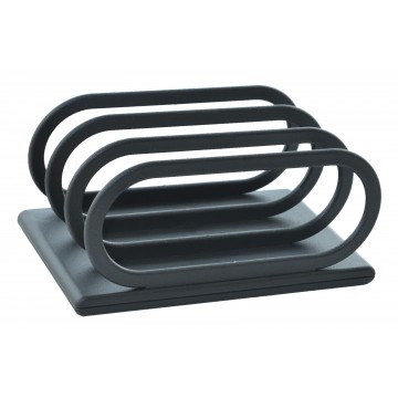 MF 66714D Letter Rack 90x150x70mm Black