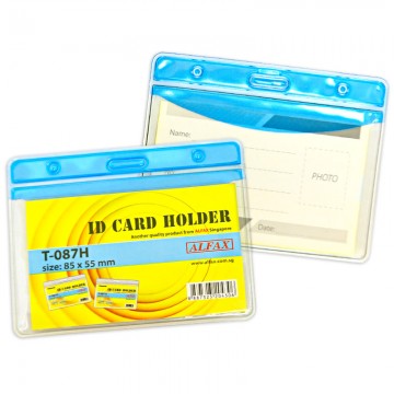 ALFAX T087H Color Name Badge 85x55mm 10's Blue