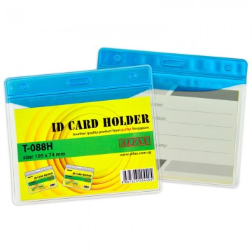 ALFAX T088H Color Name Badge 105x74mm 10's Blue