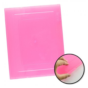 JEF B25 File Case 245x310x22mm Transparent Red