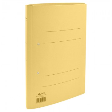 ALFAX 10P Paper Spring File + U Pin F4 Buff