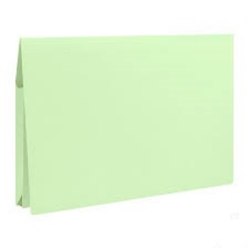 PF306 Paper Pocket File 102 Green