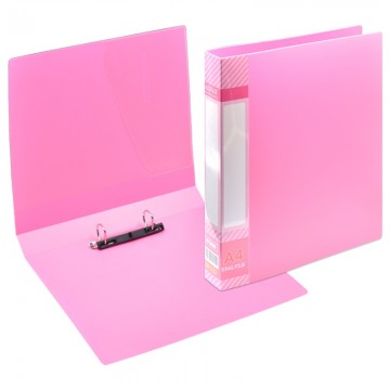 ALFAX RF522 2D25mm Ring File A4 Pink