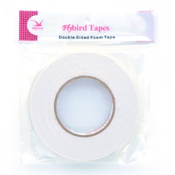 188N Flybird Double Side Foam Tape 18mmx8m White