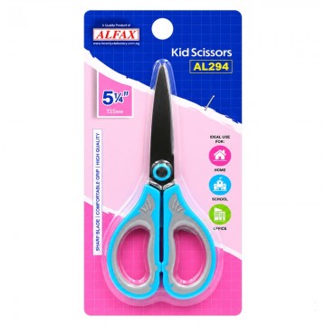 ALFAX AL294B Kid Scissors 5.25" 135mm Blue Handle