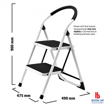 ALFAX ALY002 Round Handle Ladder 2 Steps