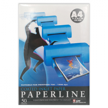 PAPERLINE Inkjet Paper A4 100g 50's