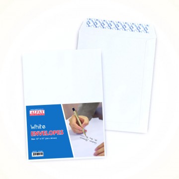 ALFAX White P&S Envelope 10x15" 24's