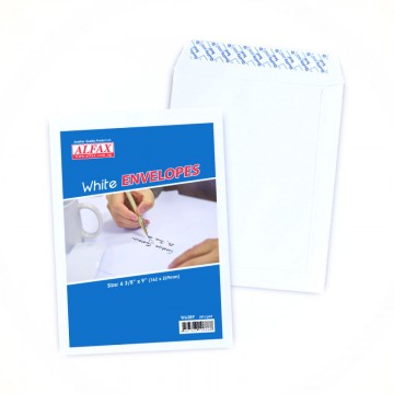 ALFAX White P&S Envelope 6 3/8x9" 24's