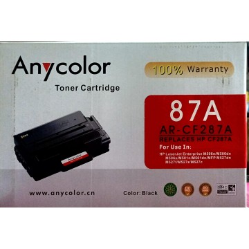 ANYCOLOR Compatible Toner CF287A