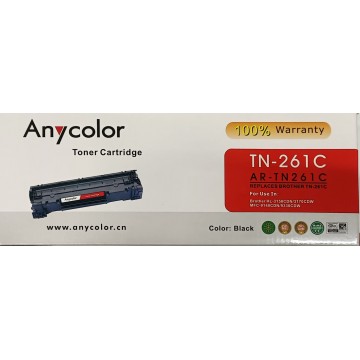 ANYCOLOR--- Compatible Toner TN261C Cyan
