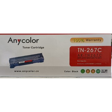 ANYCOLOR--- Compatible Toner TN267C Cyan