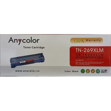 ANYCOLOR--- Compatible Toner TN-269XLM Magenta