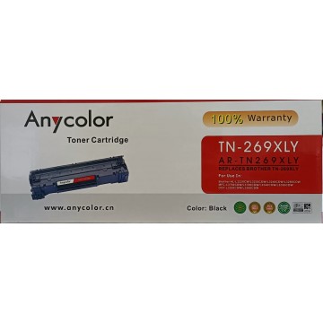 ANYCOLOR--- Compatible Toner TN-269XLY Yellow