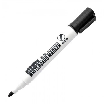 ALFAX AL150 Whiteboard Marker Bullet Tip Black