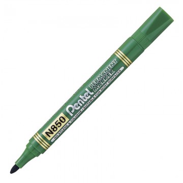 PENTEL MN850 Permanent Marker Bullet Tip Green
