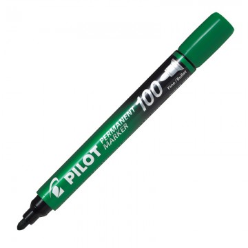 PILOT SCA100 Permanent Marker Fine Green
