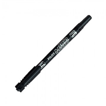 PILOT SCATM Twin Marker Extra Fine Black