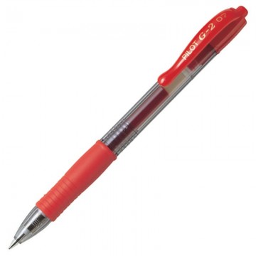 PILOT BLG27 G2 Gel Pen 0.7mm Red