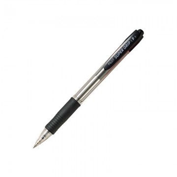 PILOT BPGP10RF Super Grip Pen Fine Black