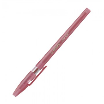 STABILO 808F Ball Pen Fine Red