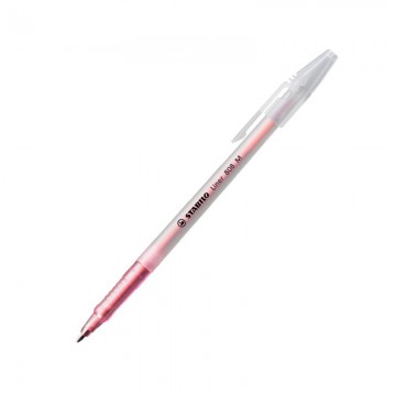 STABILO 808M Ball Pen Medium Red