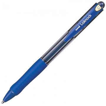 UNI SN10014 Laknock Ball Pen 1.4mm Blue